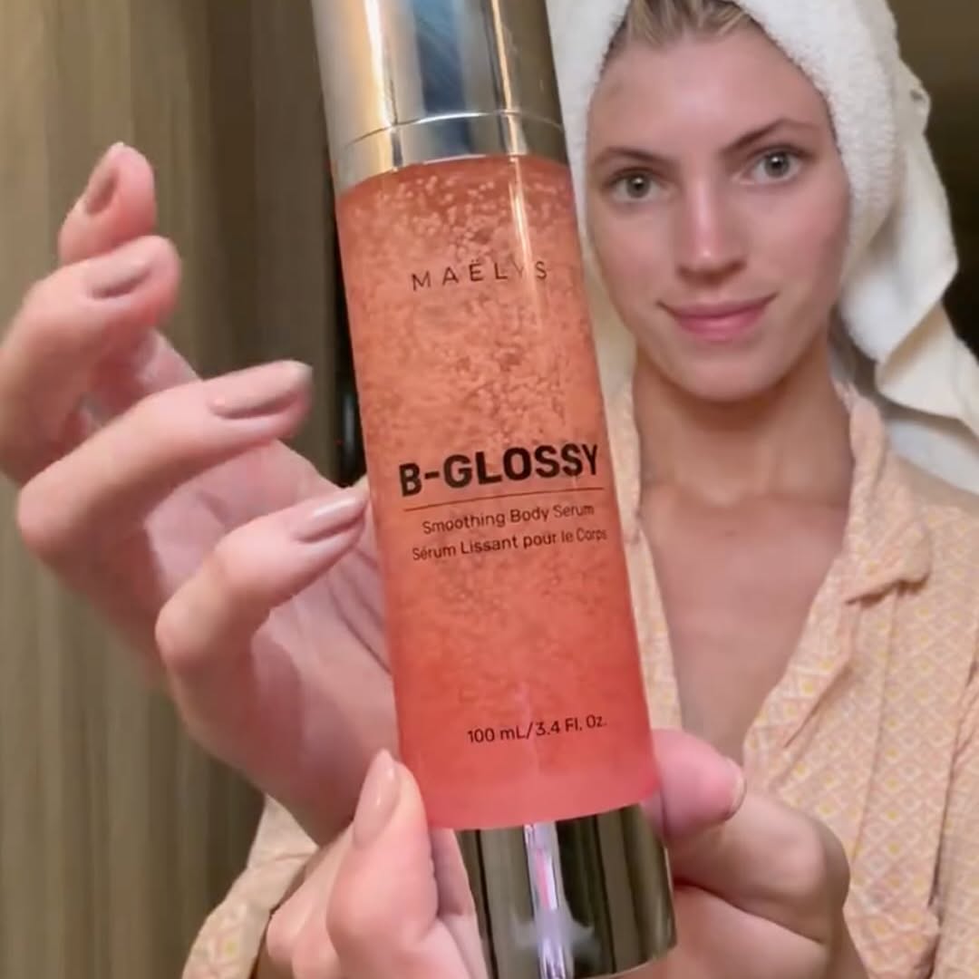 Get UN-ready with @devwindsor using the newest addition to her body care routine, B-GLOSSY 🫧🩷

Our best selling Smoothing Body Serum is a go-to for reducing the look of fine lines and decreasing the appearance of crepey skin. It’s also the perfect base layer to prep your skin for your other body care products!

Do you include a body serum in your routine? 👀