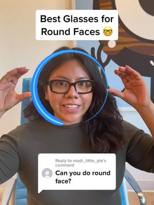 Replying to @madi_little_pie Here you have it—more #glasses for round faces! P.S. You can’t deny they all look great 🤩