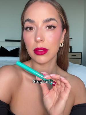 Which one’s your fave? We can’t decide 🤭 @Alisha Revel wears all 12 shades of our NEW EmpowerMatte Precision Lipstick Crayon. 